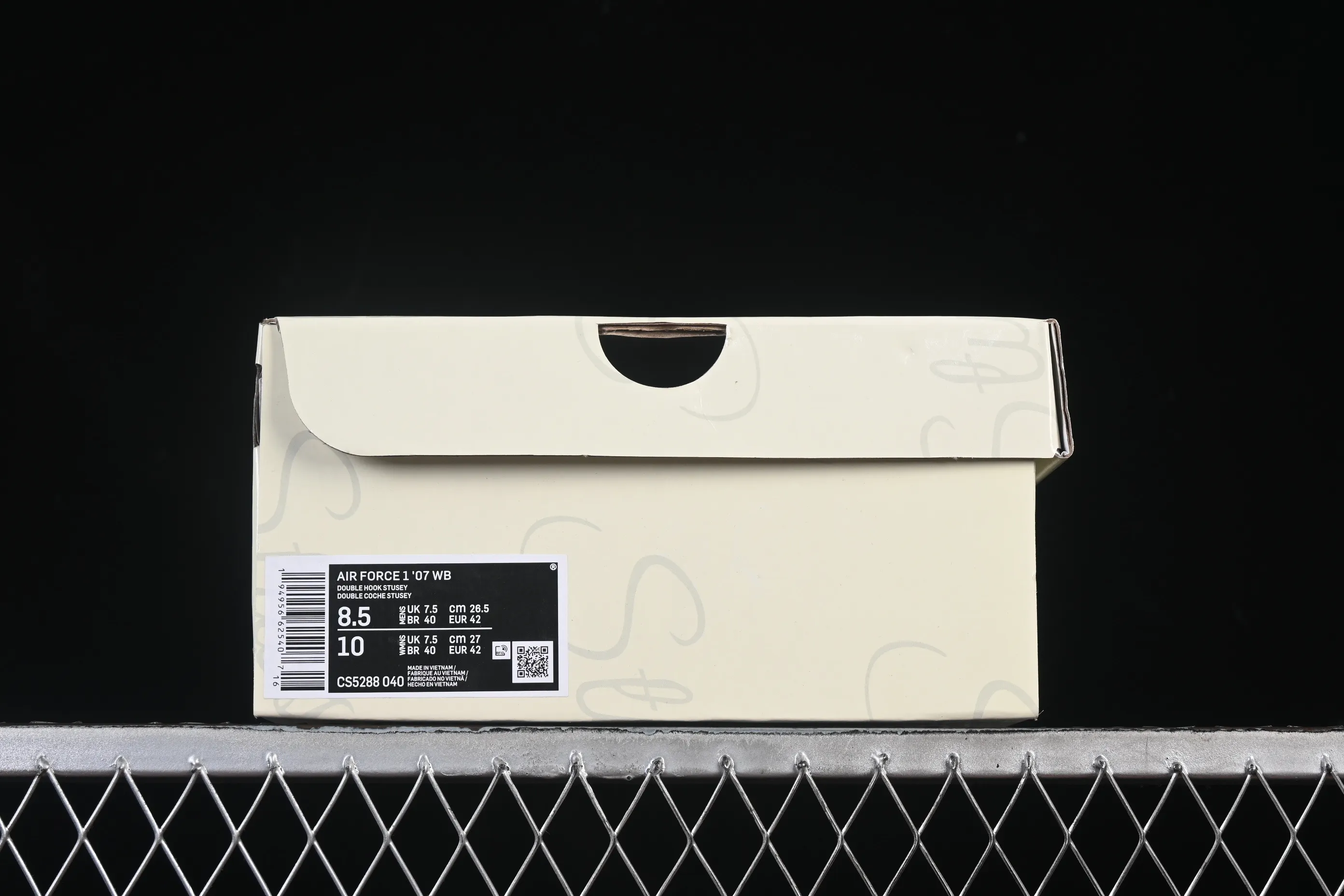 All categories Nk Air Force 1 Air Force series Nk Air Force 1 Low Air Force low top Nike Air Force 1'07 Low Stusi beige small three hook Air Force 1 low top casual sneakers CS5288-040